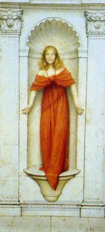 A Jest Pre Raphaelite Thomas Cooper Gotch Oil Paintings